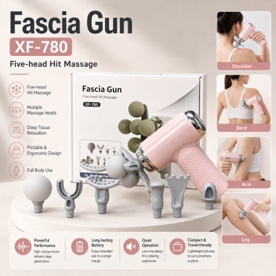 Five head Fascia Gun Massager